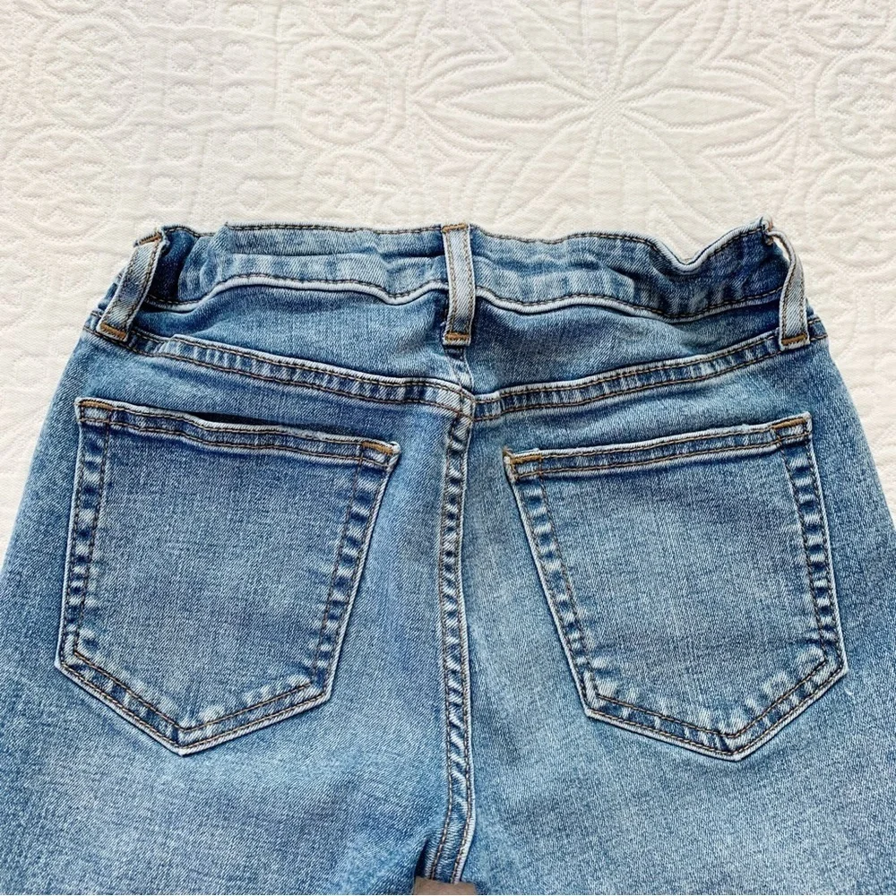 Gap Kids’ High-Rise Ankle Flare Jeans with Stretch, Medium Wash‎